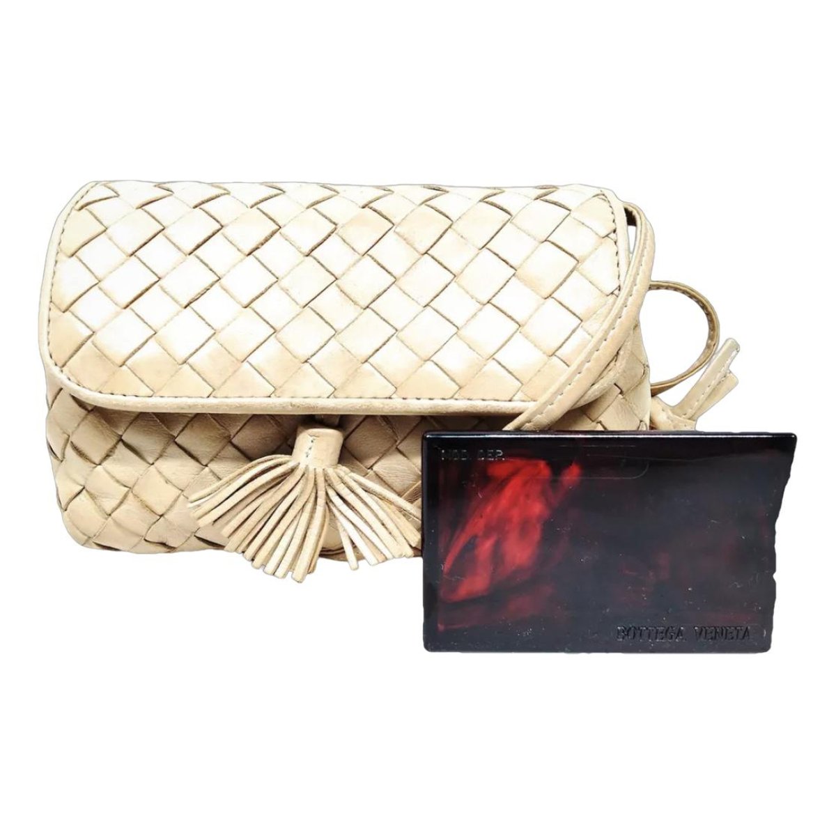 Loop leather crossbody bag