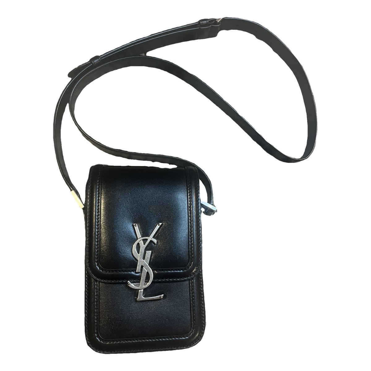 Solférino leather handbag