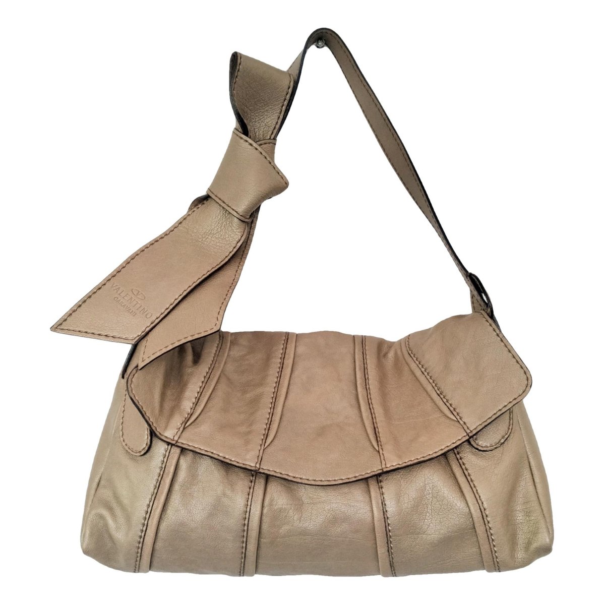 Rockstud Hobo leather handbag