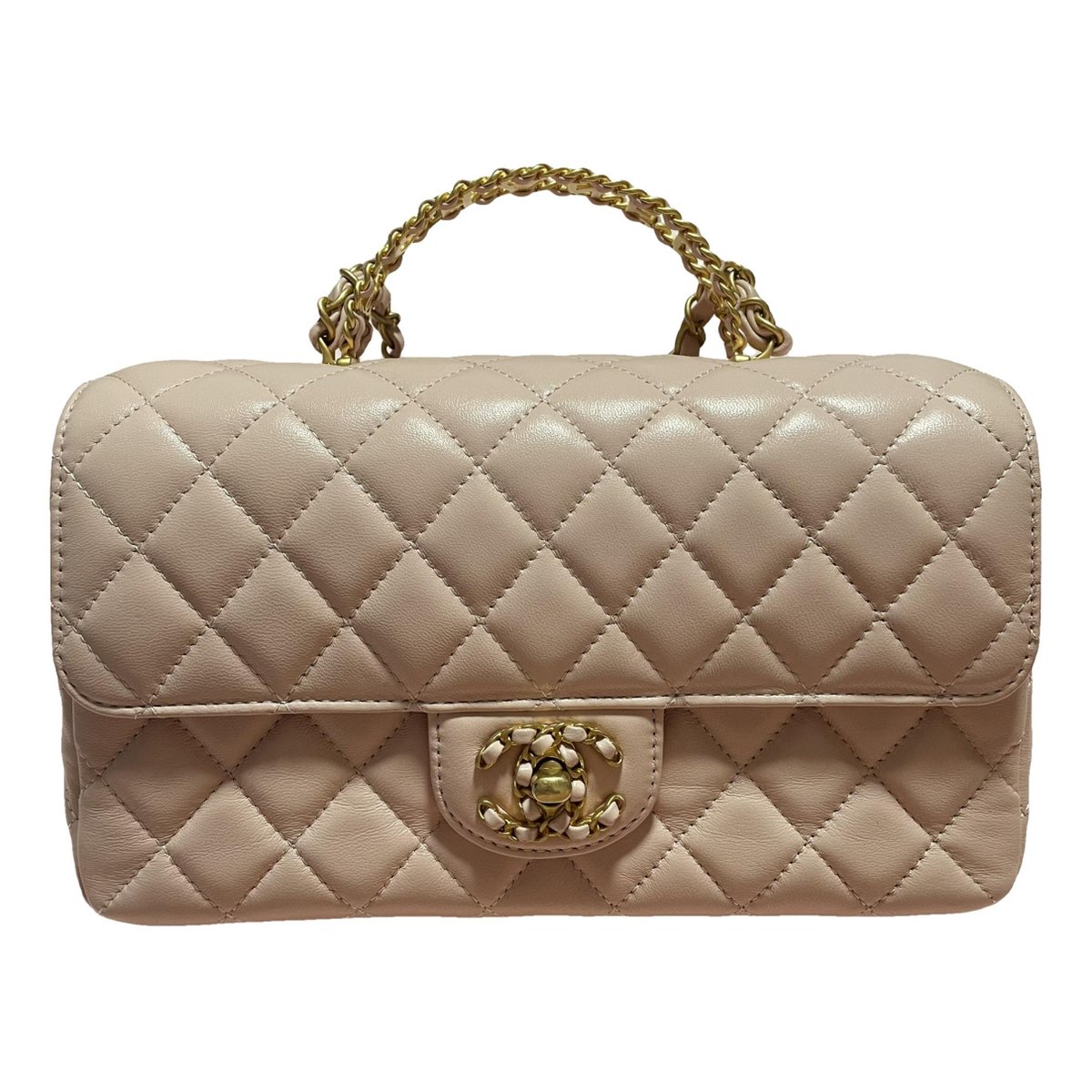 Timeless Classique Top Handle leather handbag