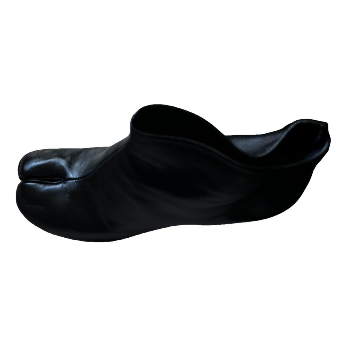 Tabi leather ankle boots