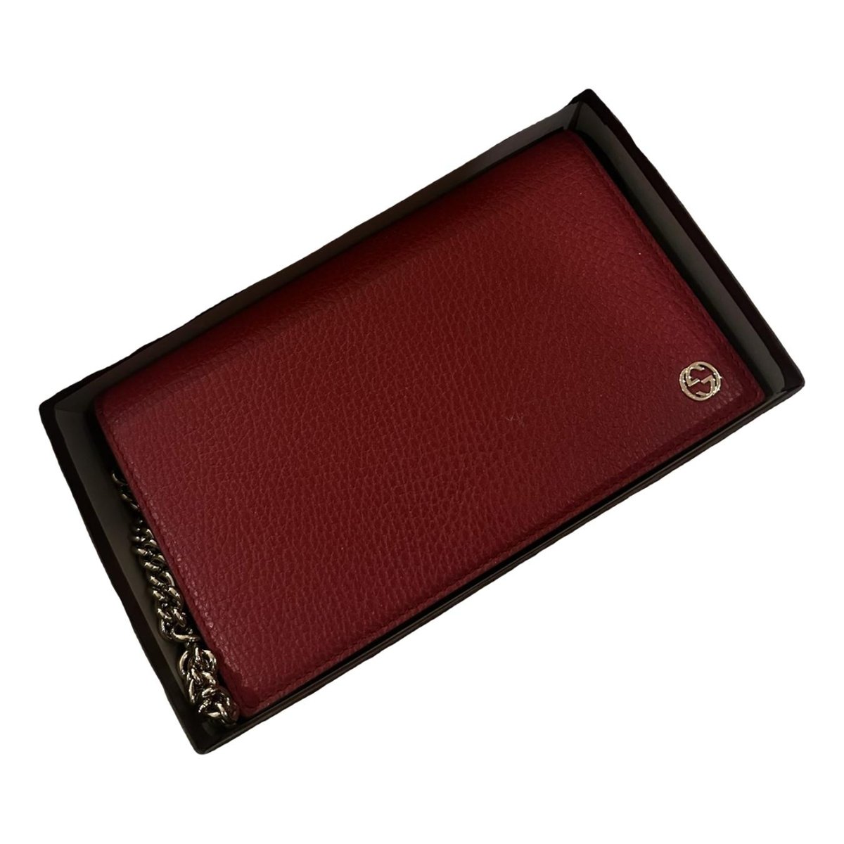 Marmont leather clutch bag