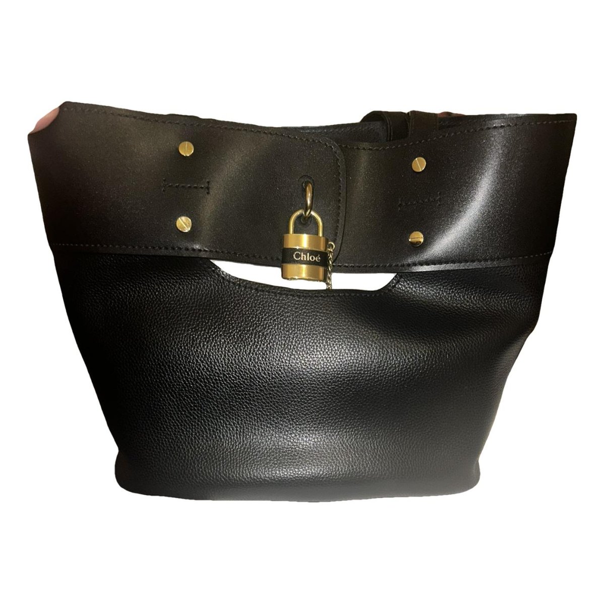 Aby leather tote