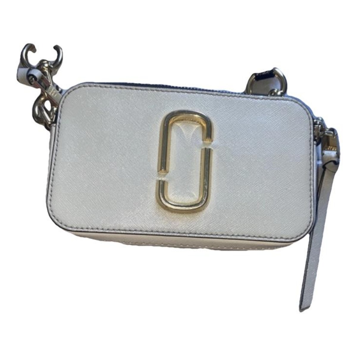 Snapshot leather crossbody bag