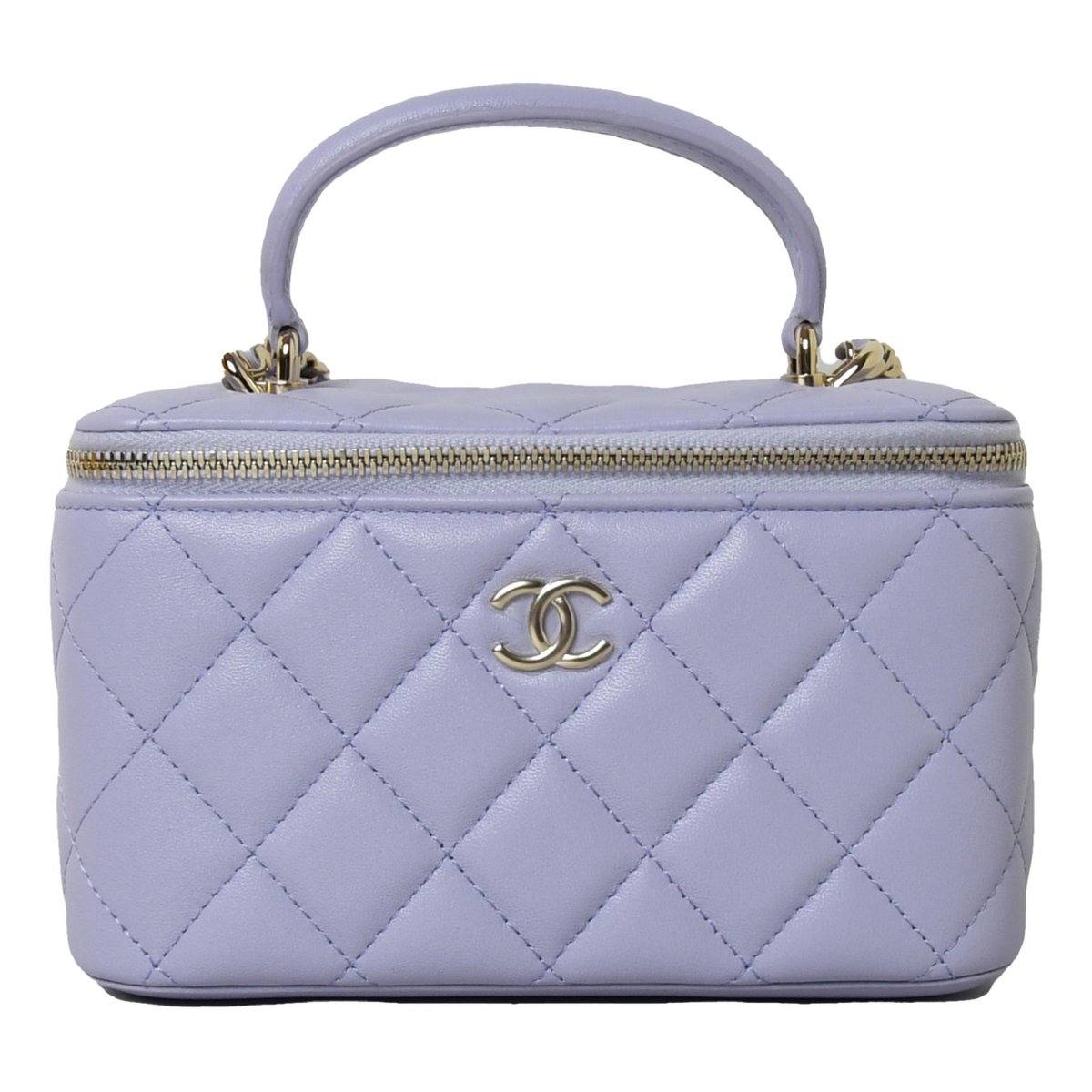 Trendy CC Vanity leather bag