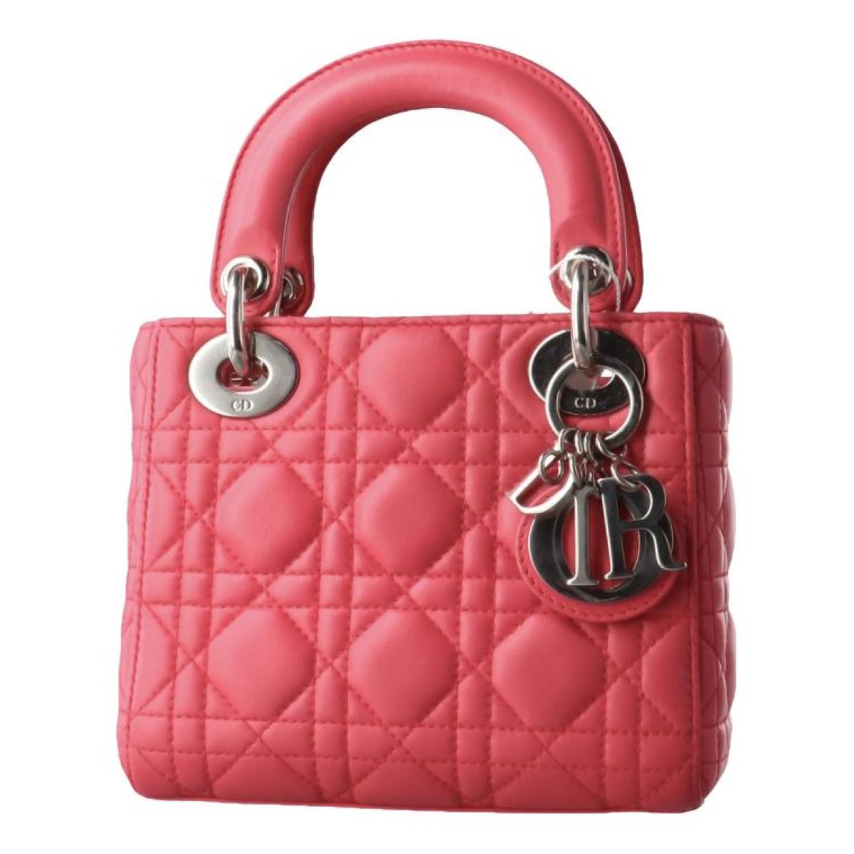 Lady Dior leather handbag