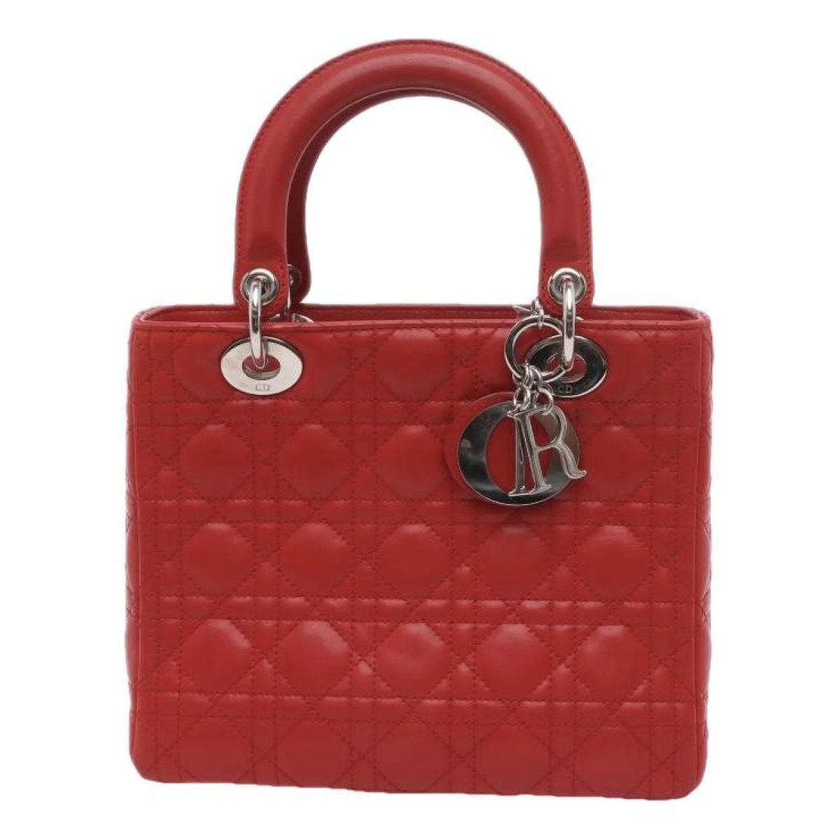 Lady Dior leather handbag