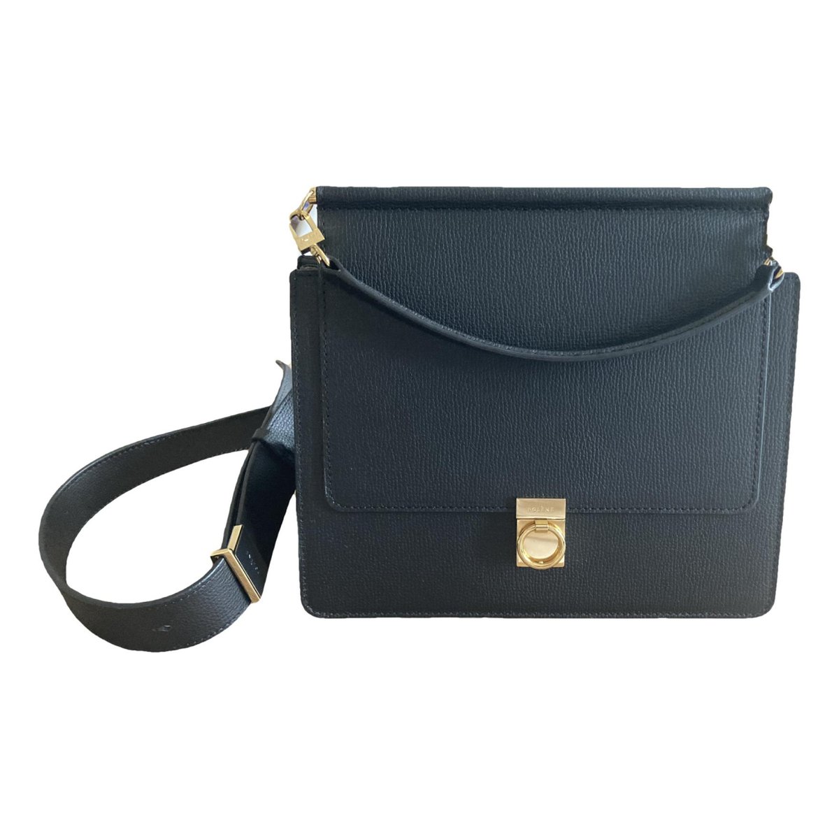 Numéro Sept leather handbag