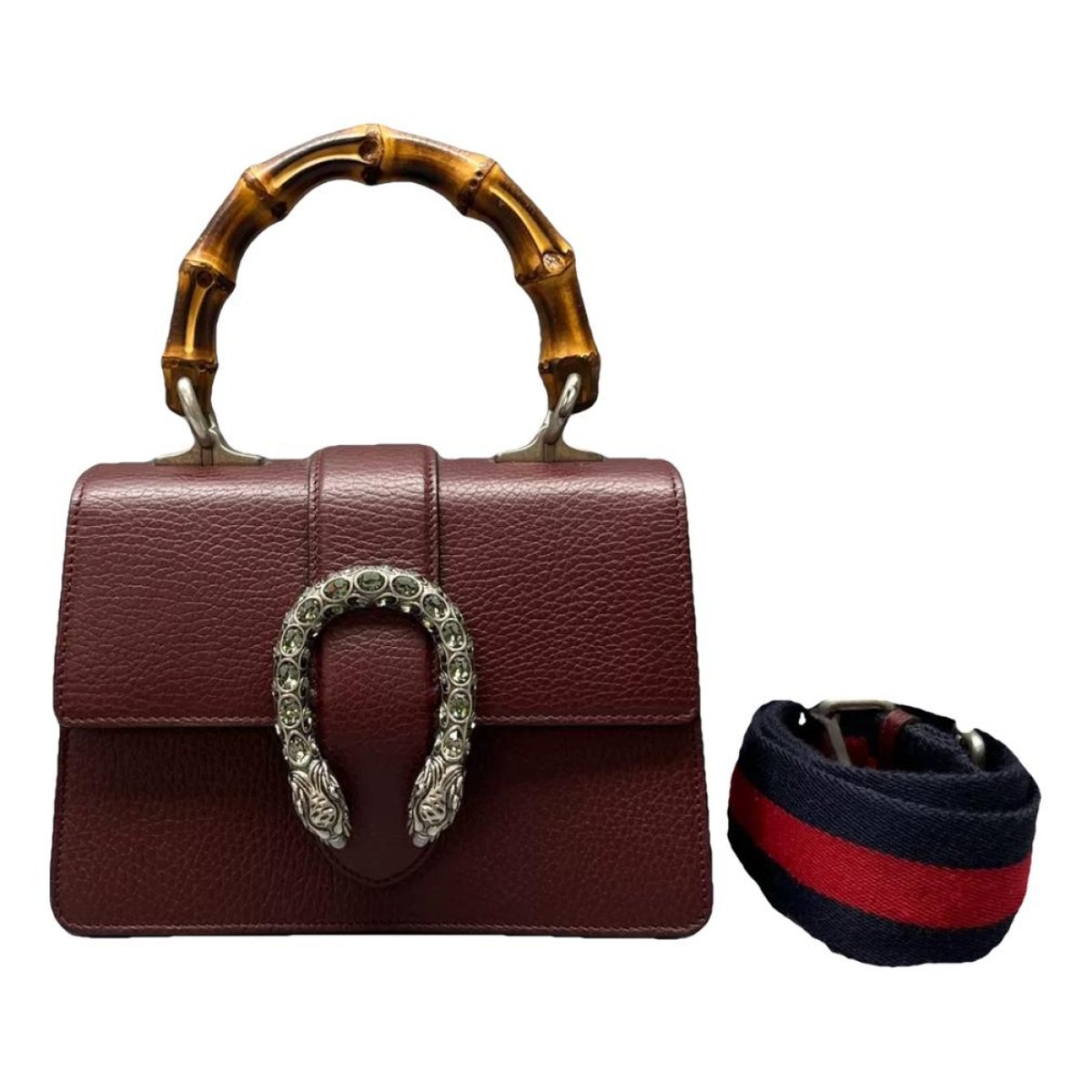 Dionysus Bamboo leather handbag
