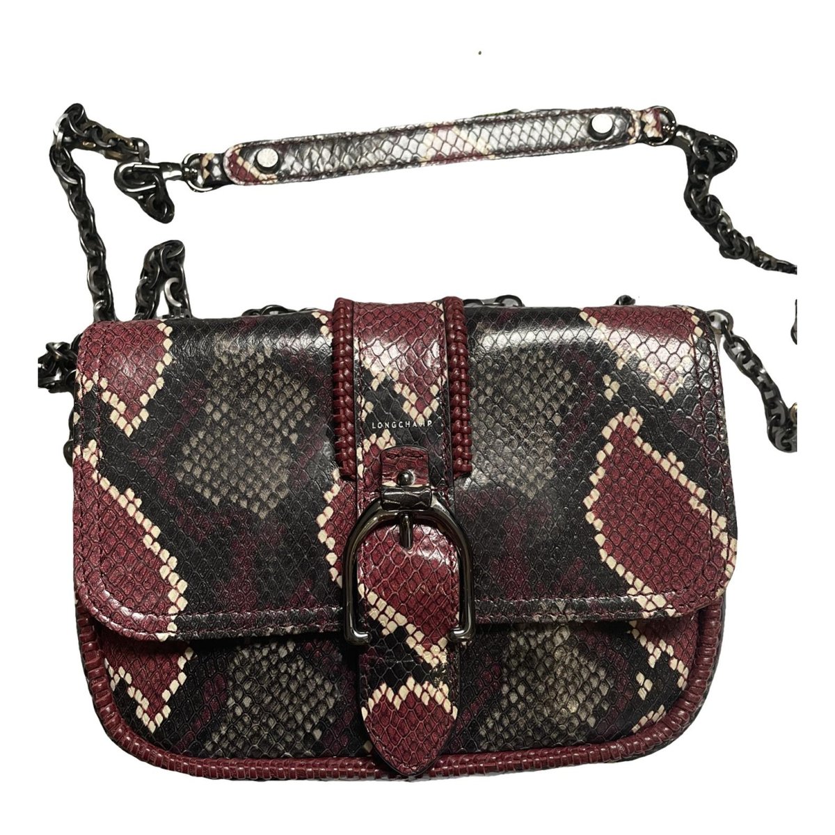 Amazone leather crossbody bag