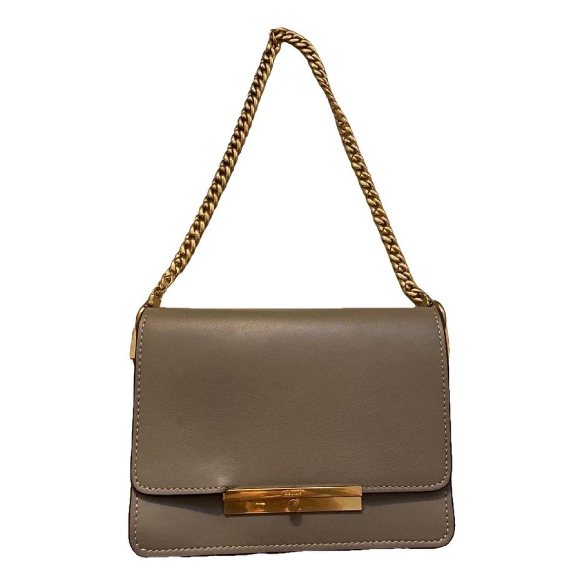 Blade leather handbag