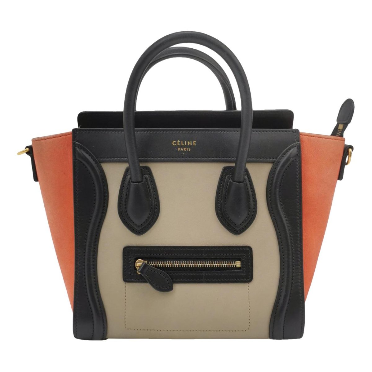 Nano Luggage leather handbag