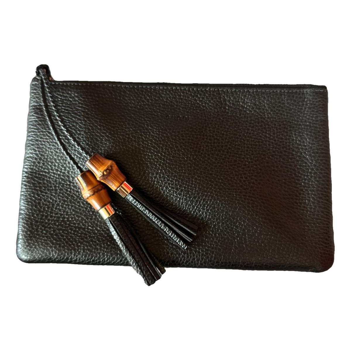 Soho leather clutch bag