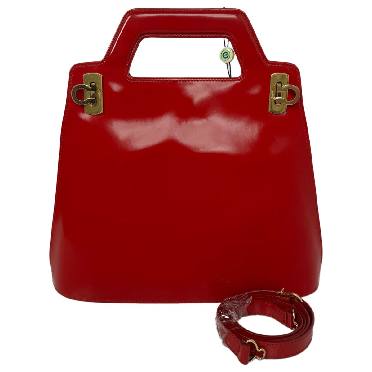 Wanda North South leather handbag