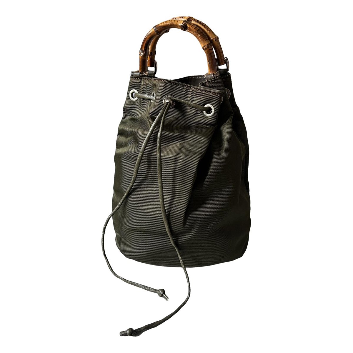 Bamboo Top Handle cloth handbag