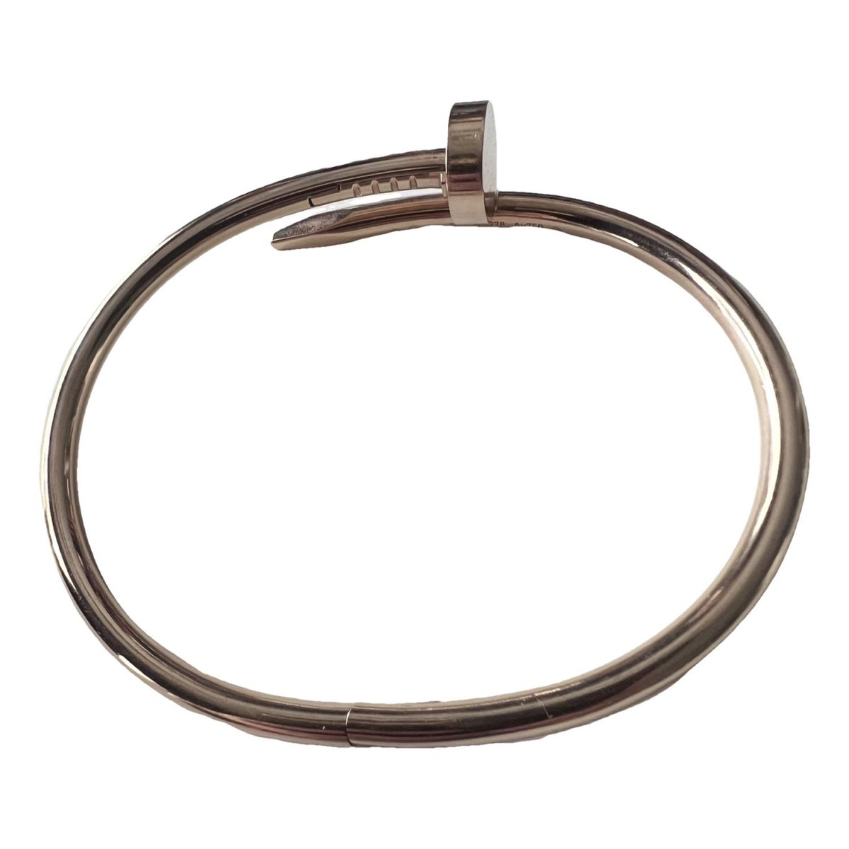Juste un Clou PM pink gold bracelet
