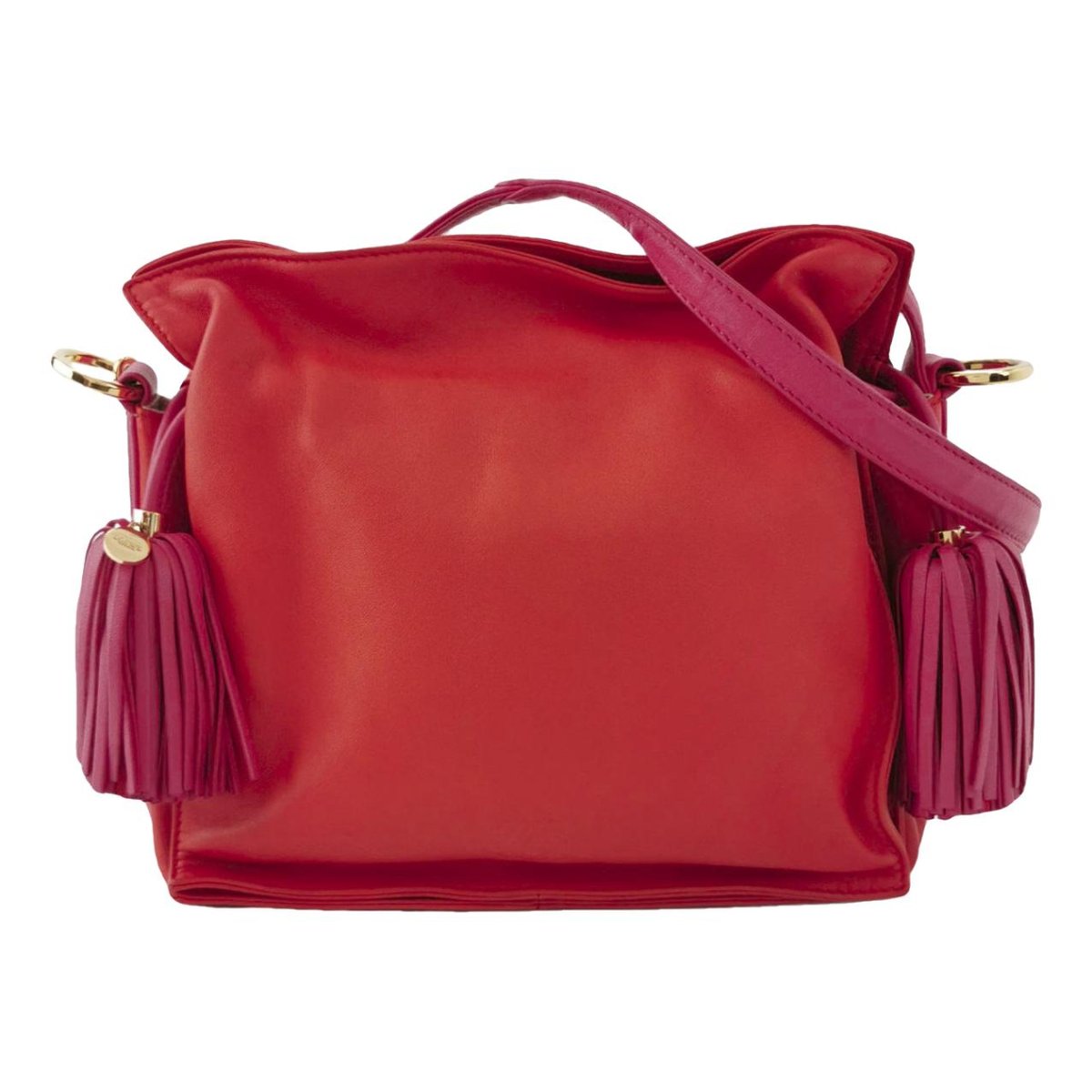 Flamenco leather crossbody bag