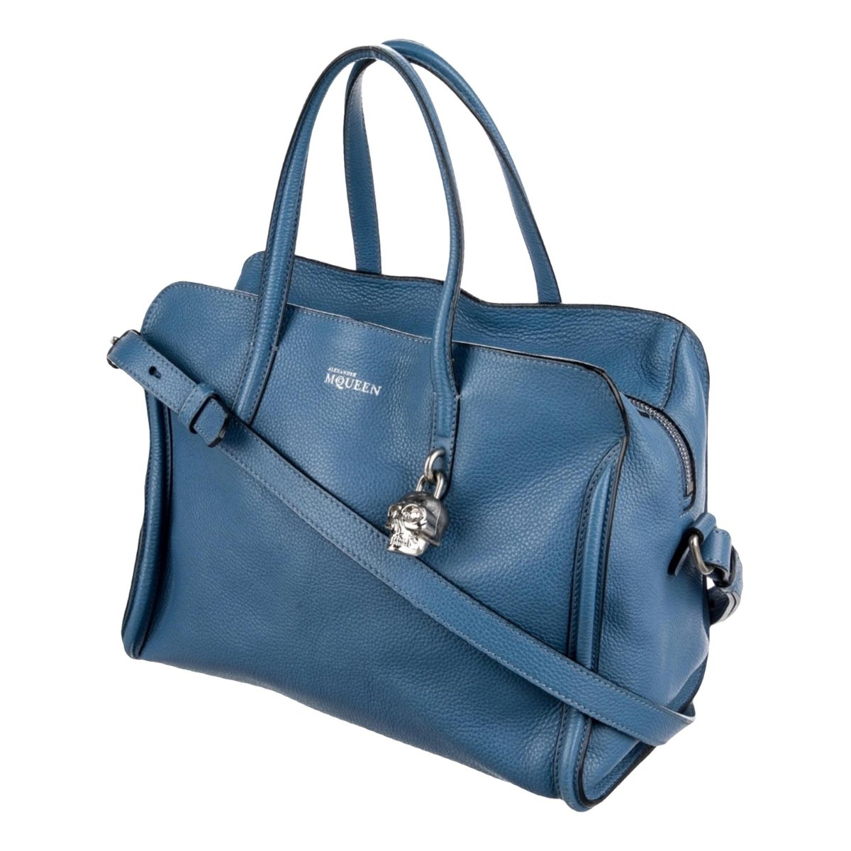 Zippé leather bag