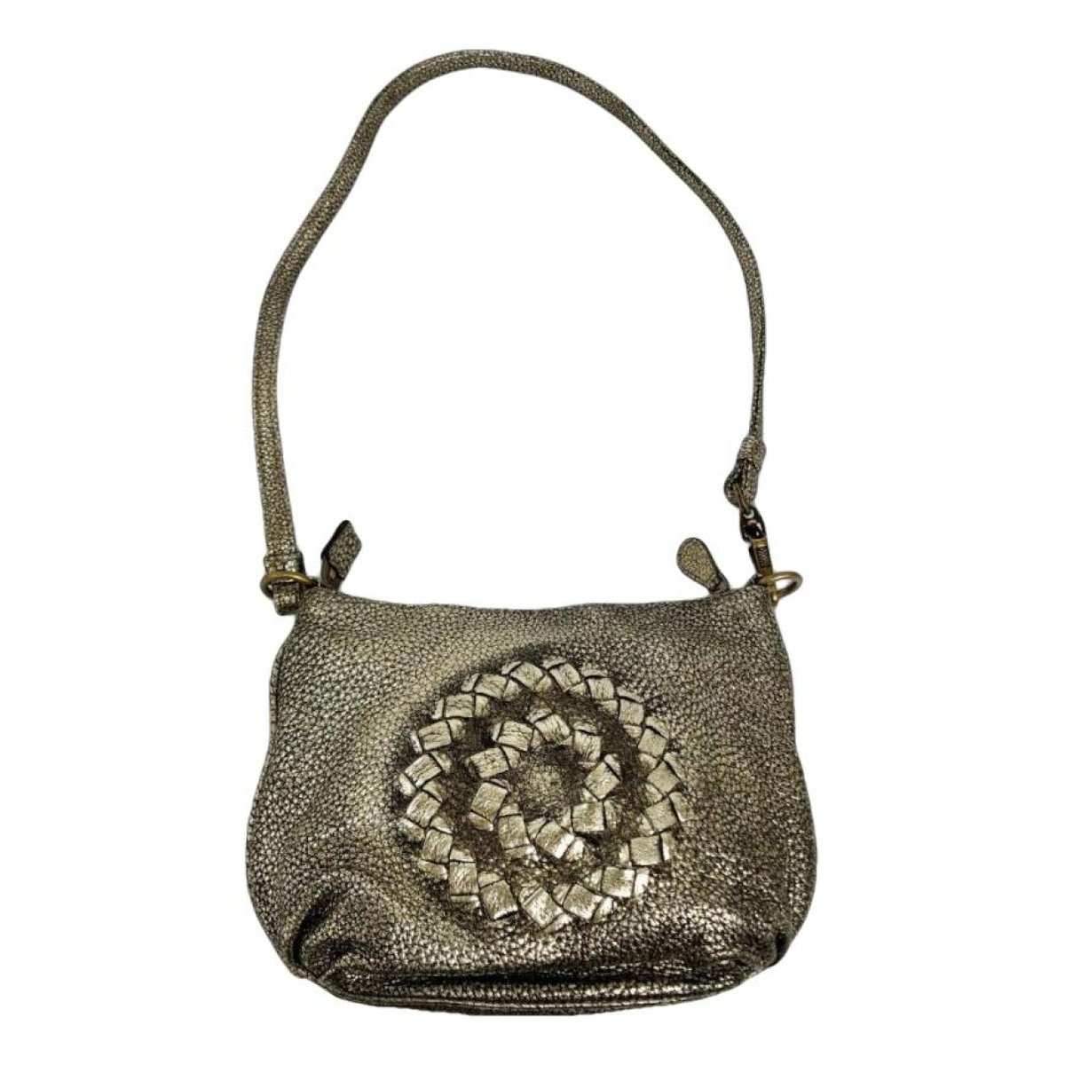 Knot leather handbag