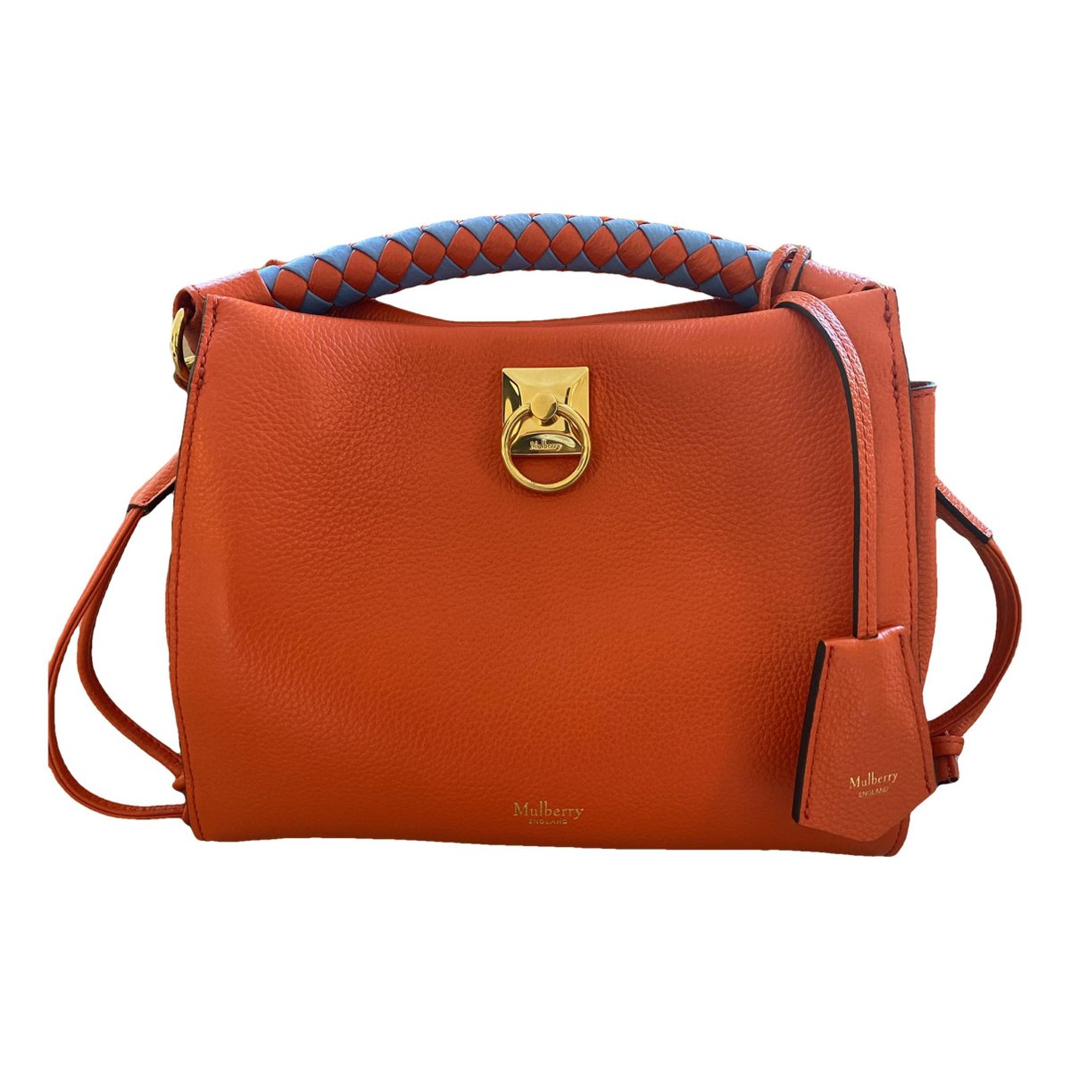Iris leather handbag