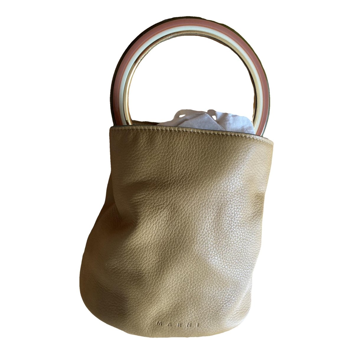 Pannier leather crossbody bag