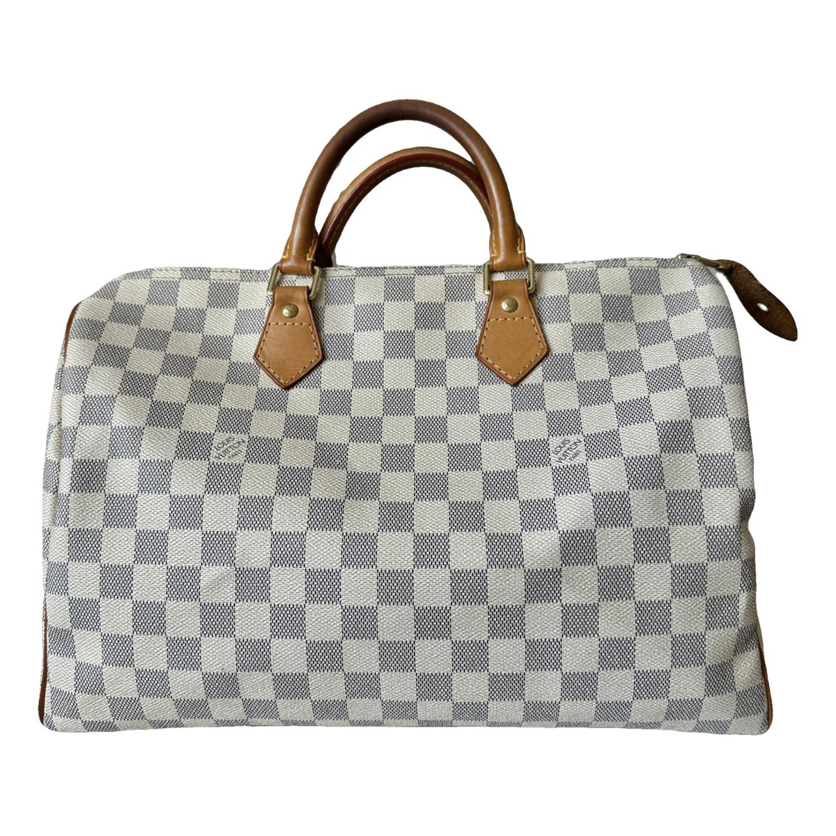 Speedy leather handbag