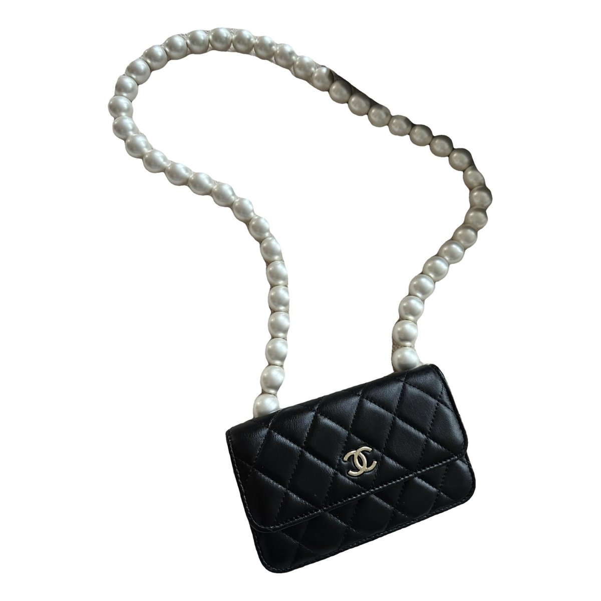 Wallet On Chain Timeless/Classique leather crossbody bag