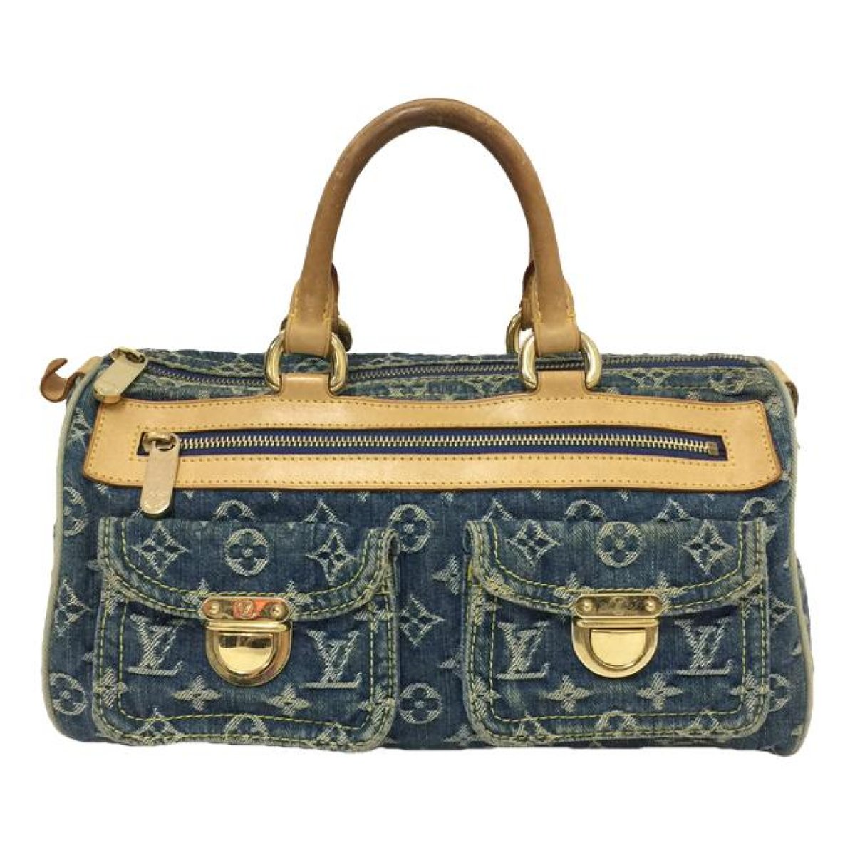 Néo speedy leather handbag