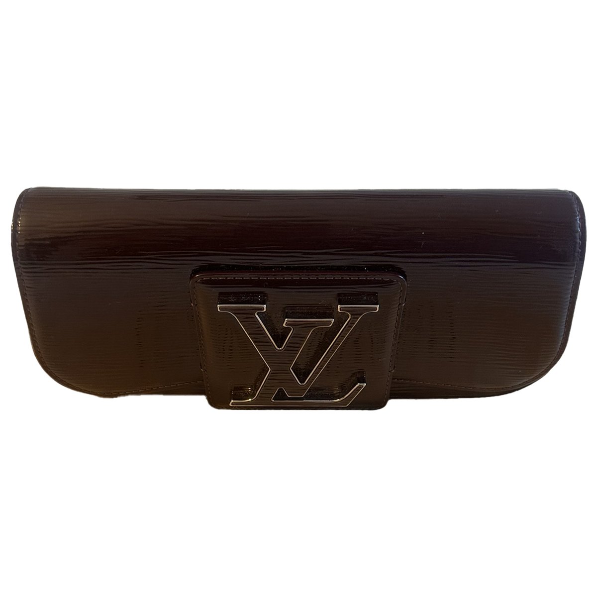 Sobe patent leather clutch bag