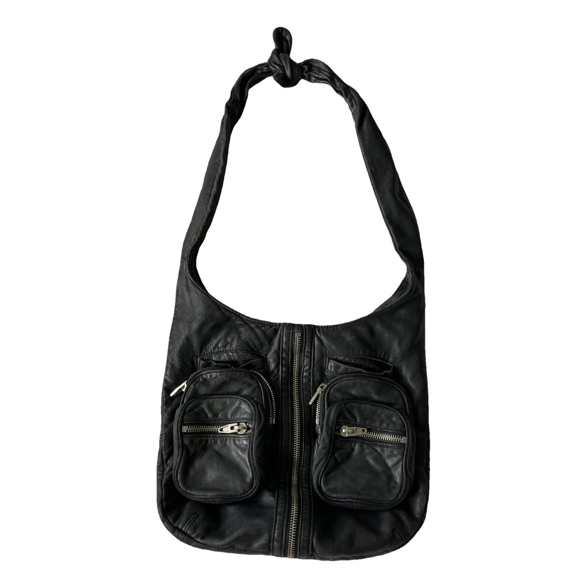 Donna leather crossbody bag