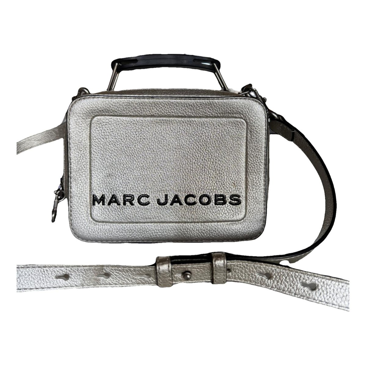 The Box Bag leather crossbody bag