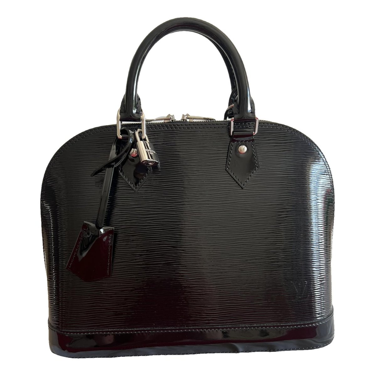 Alma vinyl handbag