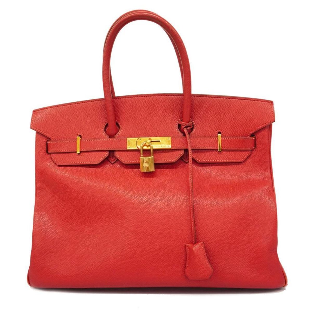 Birkin 35 leather handbag