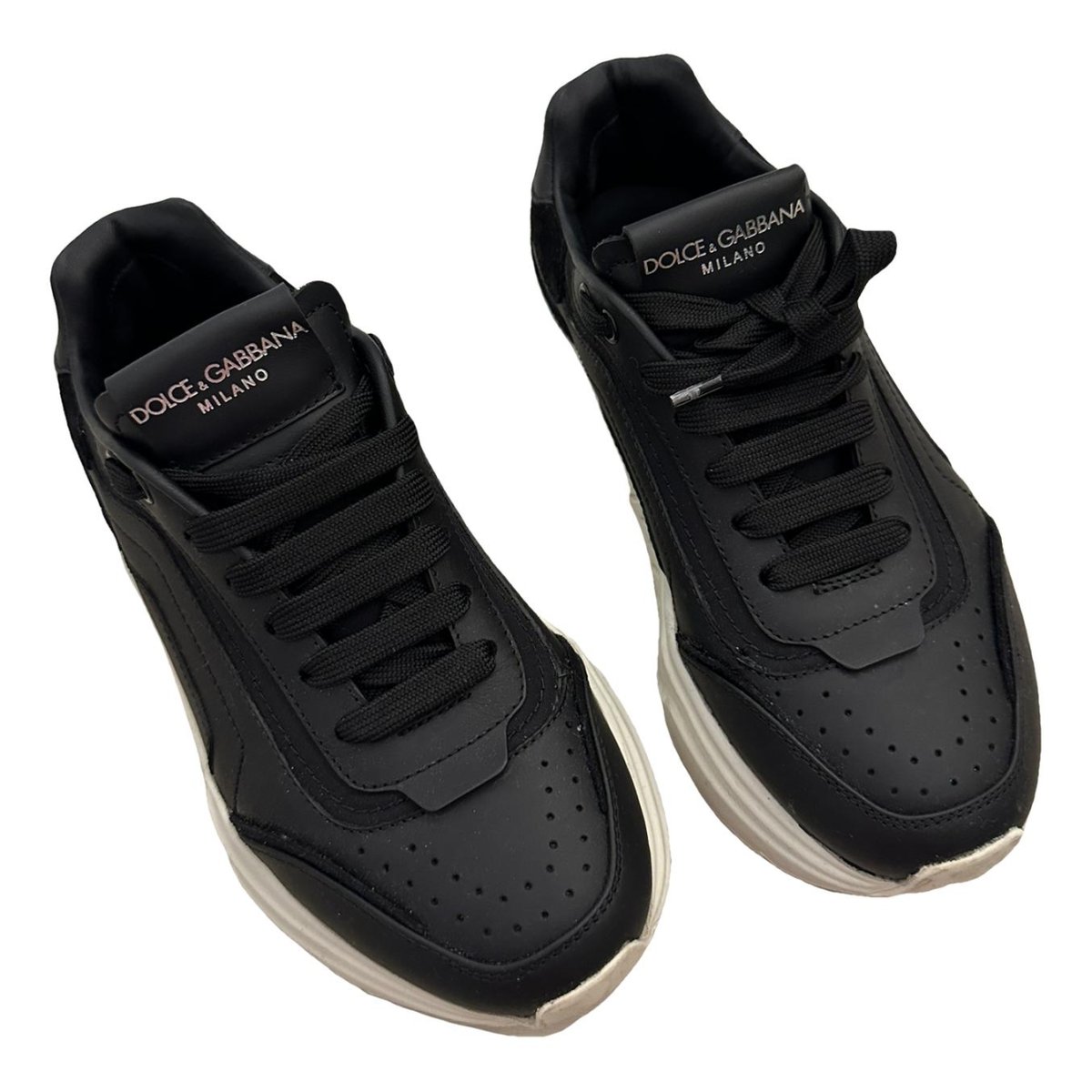 Daymaster leather trainers