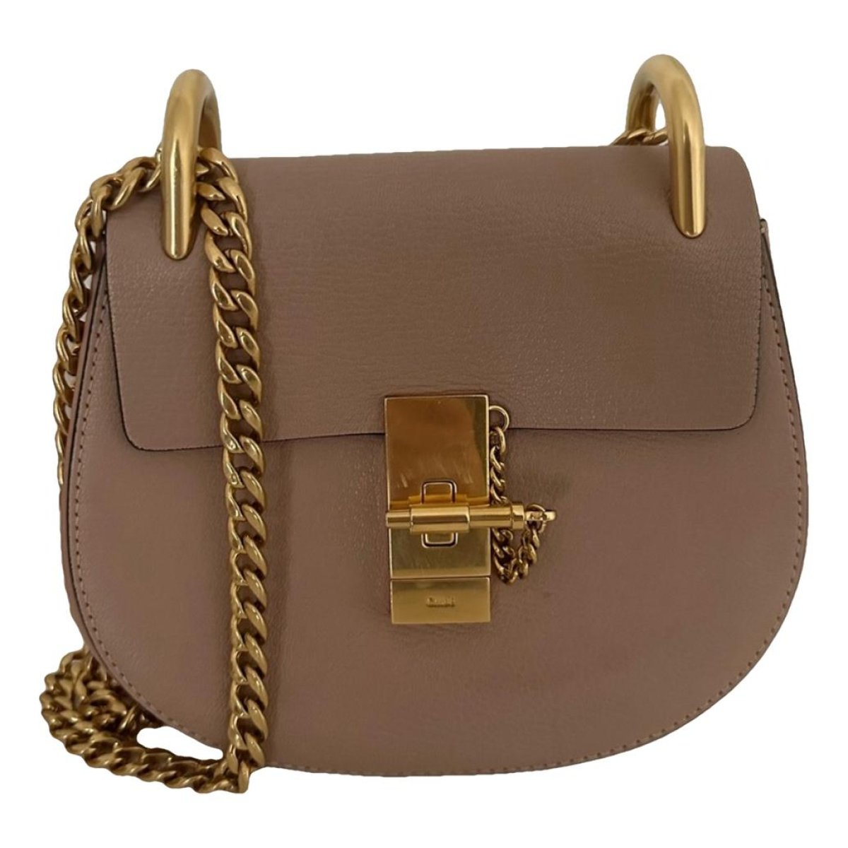 Drew leather crossbody bag