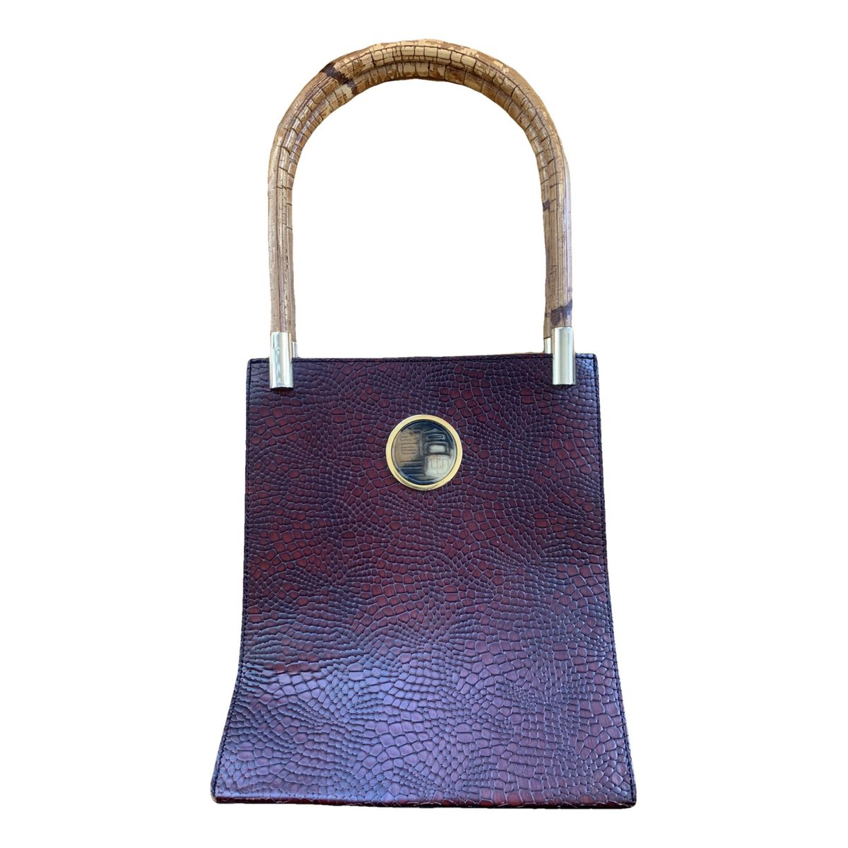 Pagodon leather handbag