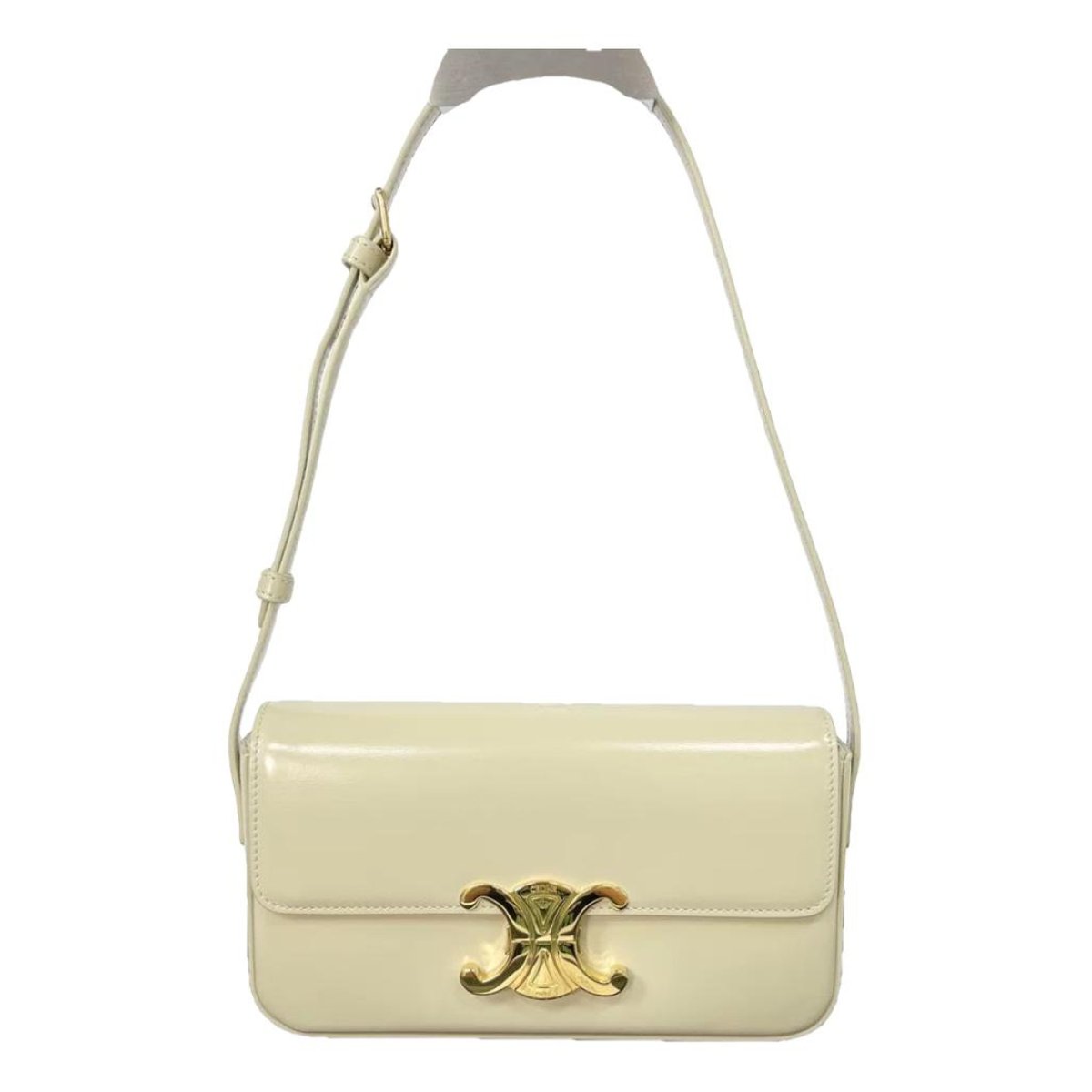Triomphe Long leather handbag