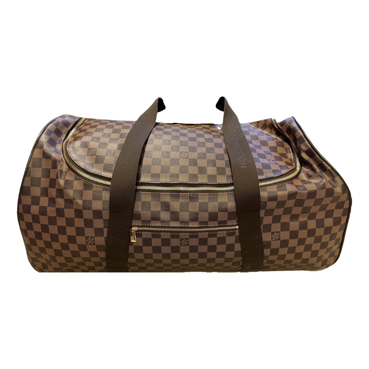Eole leather travel bag