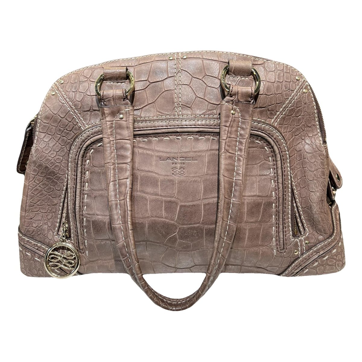 Mademoiselle Adjani leather handbag