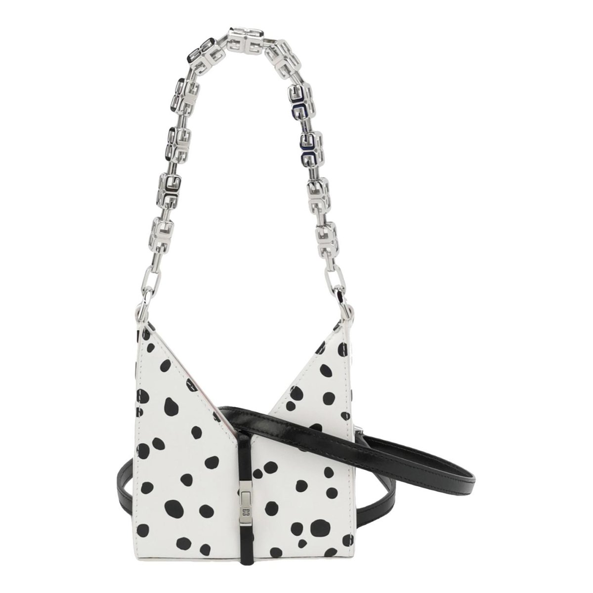 Cut Out leather crossbody bag