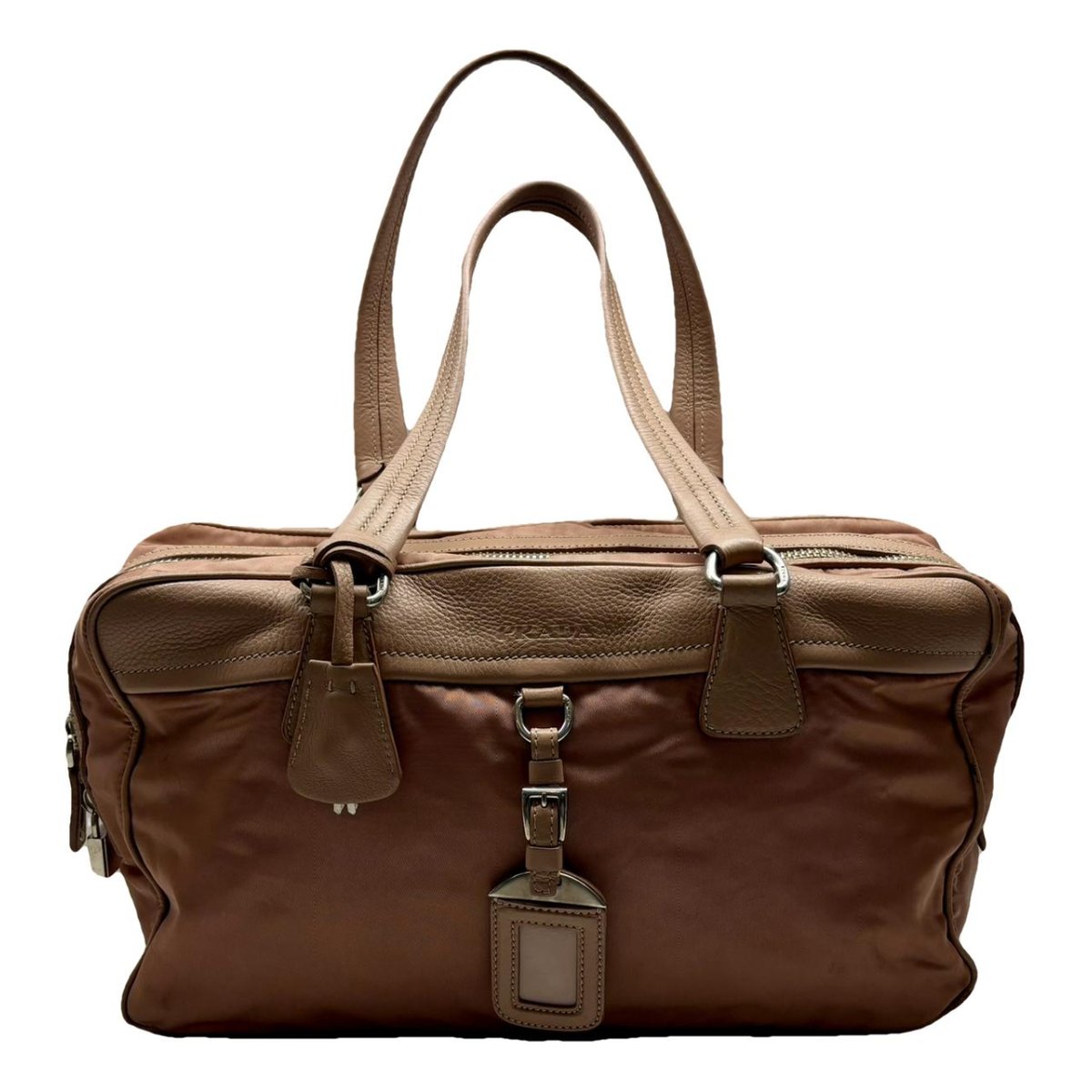 Promenade vinyl handbag