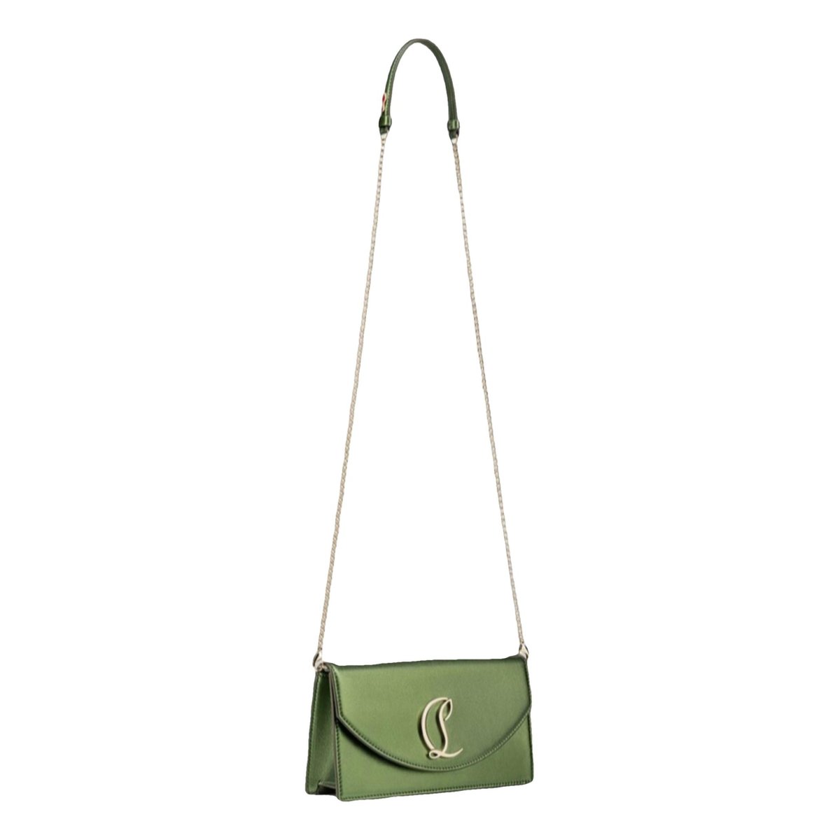 Riviera patent leather clutch bag