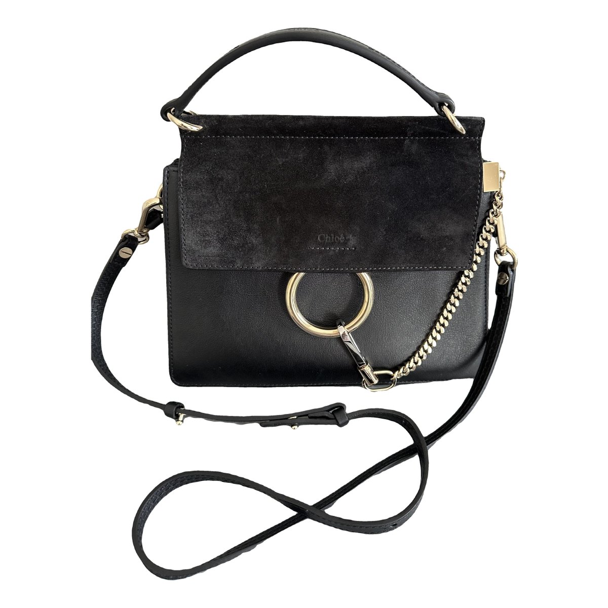 Faye leather handbag