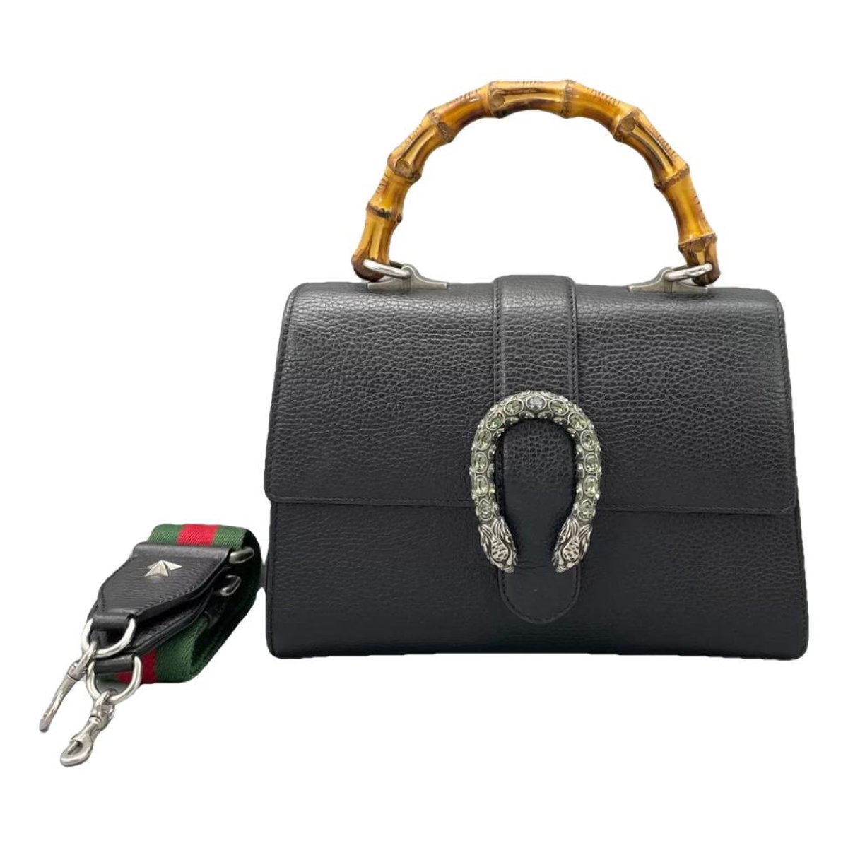 Dionysus Bamboo leather handbag