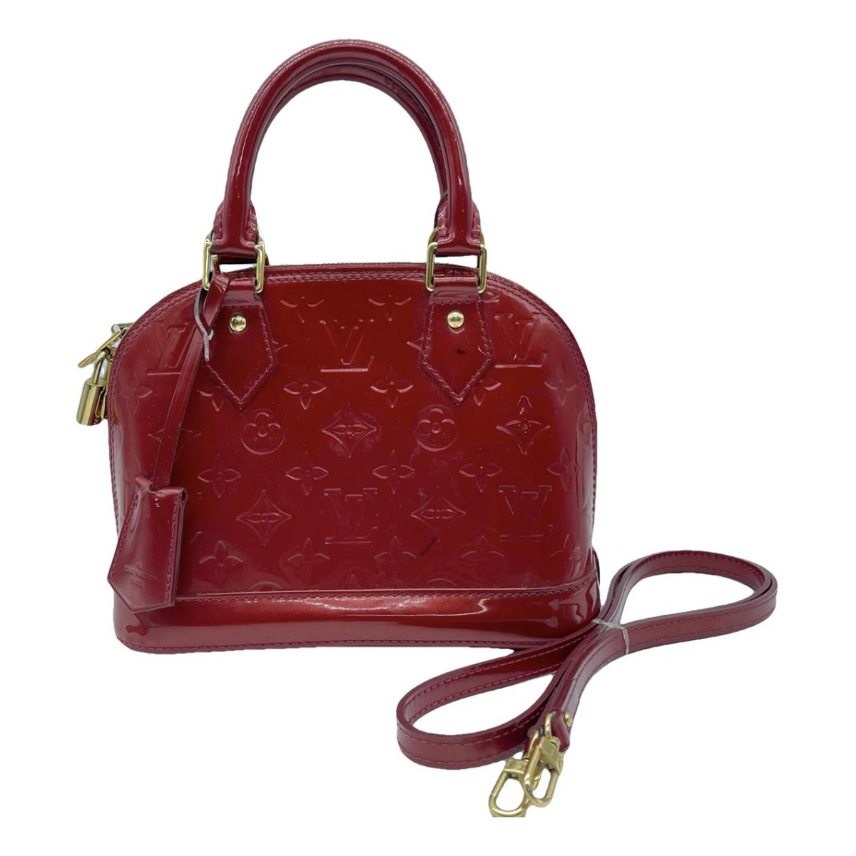 Alma BB patent leather handbag