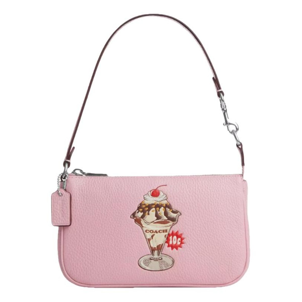 Wristlet nolita 19 leather mini bag