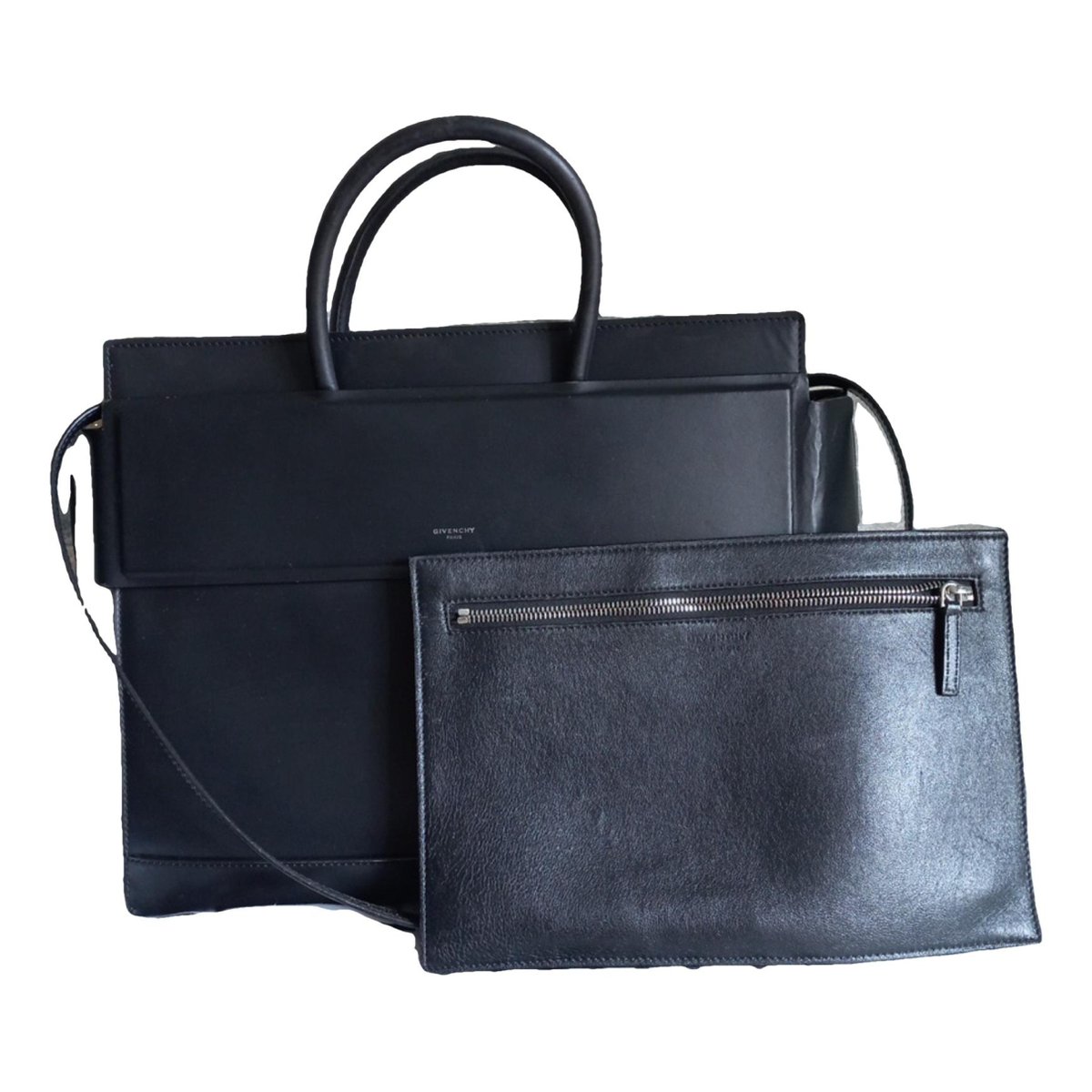 Horizon leather handbag