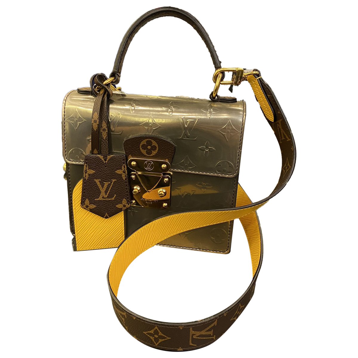 Spring street leather handbag