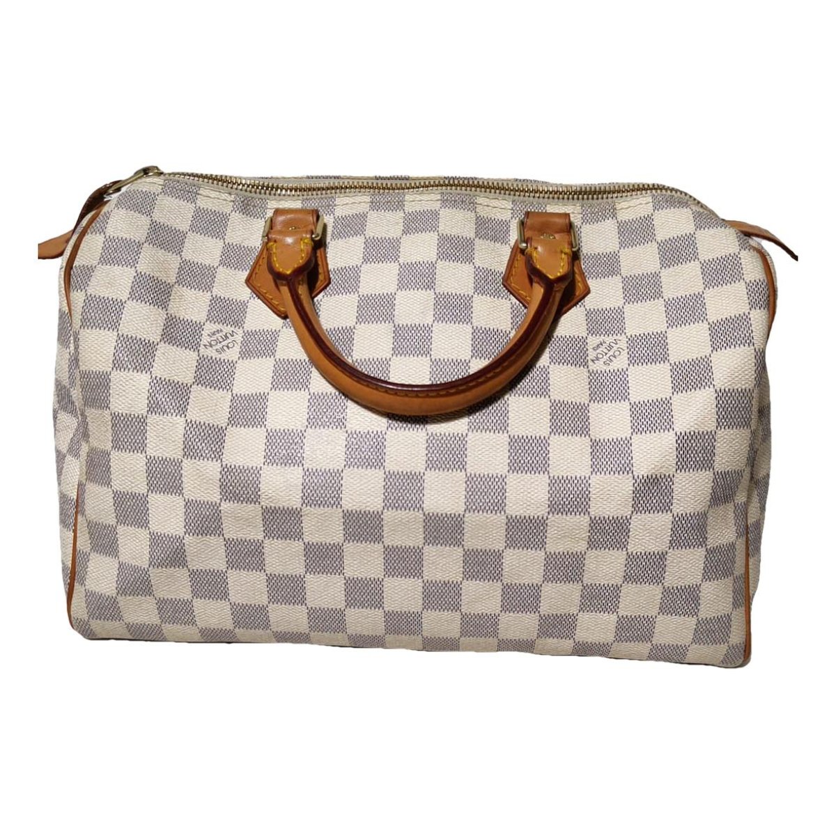 Speedy leather handbag