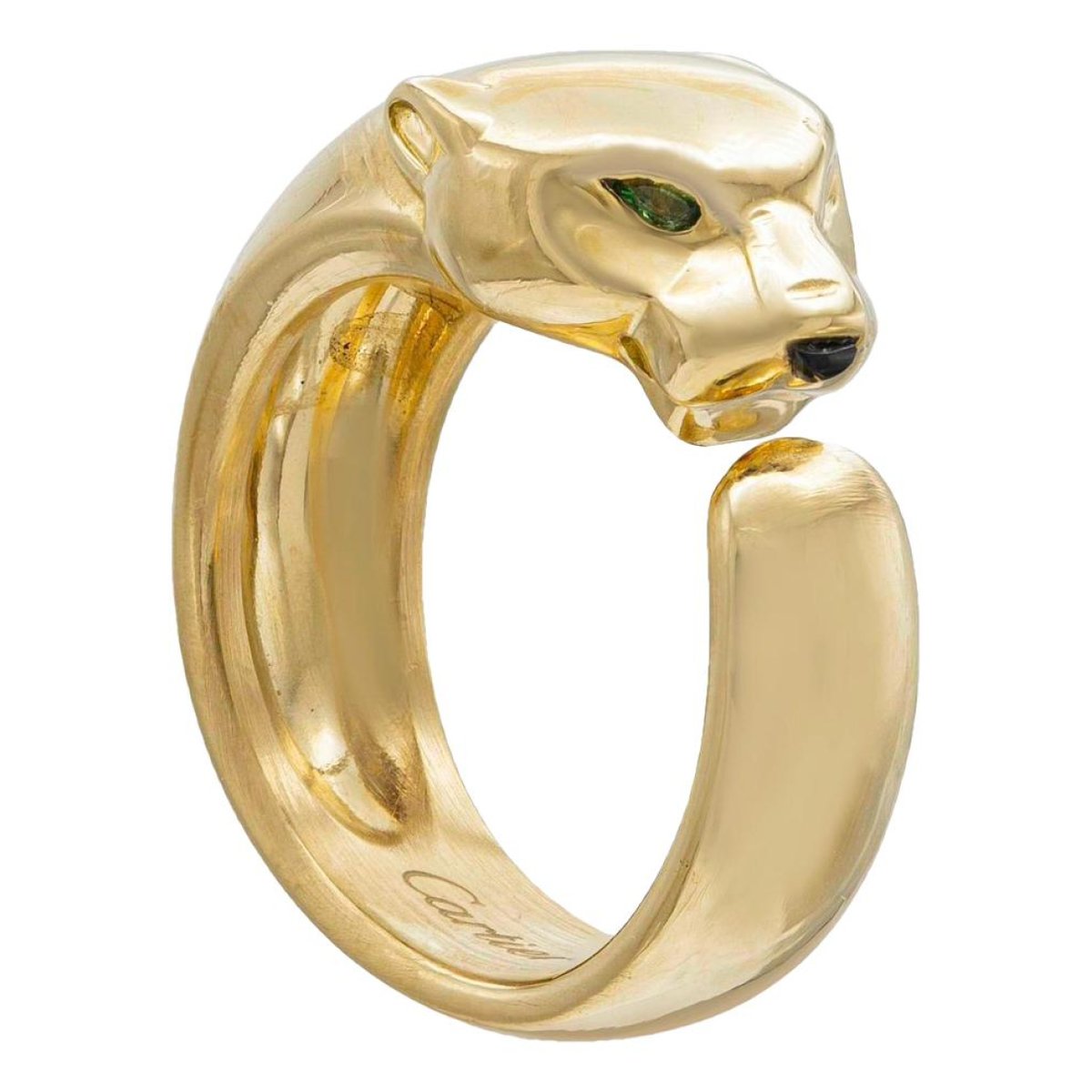 Panthère yellow gold ring